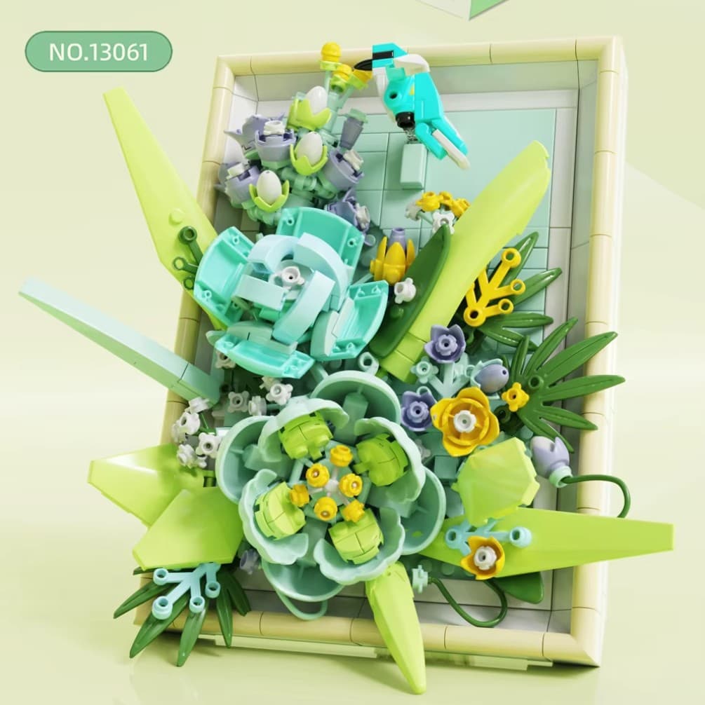 ყვავილები ჩარჩოში